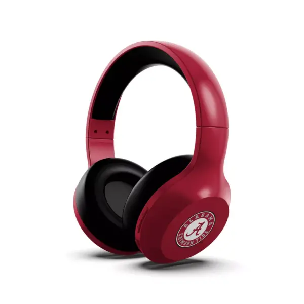 NCAA Alabama Crimson Tide Wireless Bluetooth Over-Ear Headphones