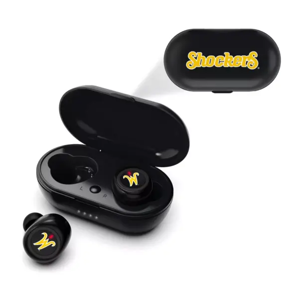 NCAA Wichita State Shockers True Wireless Bluetooth Earbuds