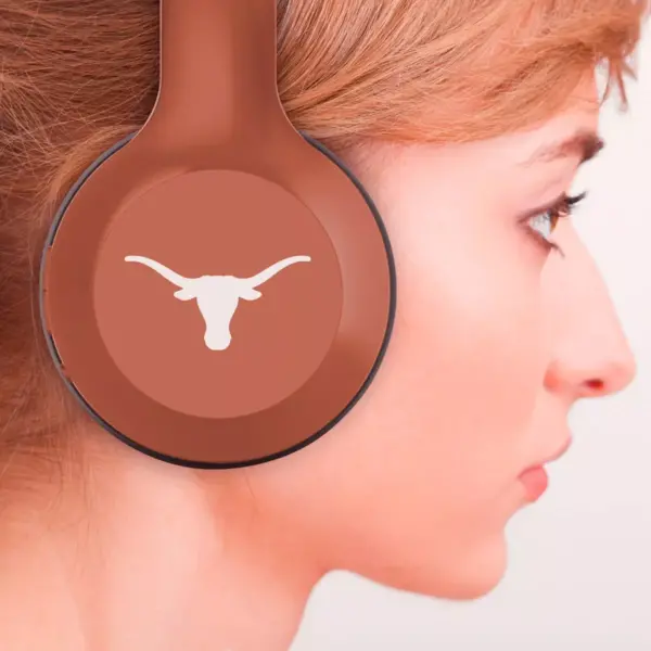 NCAA Texas Longhorns Wireless Bluetooth Over-Ear Headphones