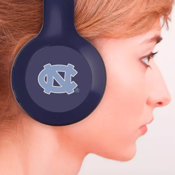 NCAA North Carolina Tar Heels Wireless Bluetooth Over-Ear Headphones