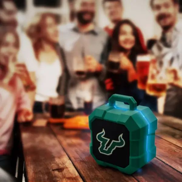 NCAA South Florida Bulls LED ShockBox Bluetooth Speaker