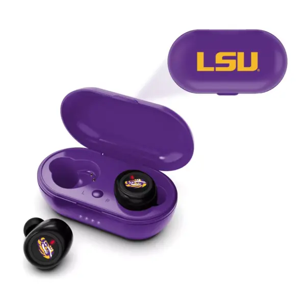 NCAA LSU Tigers True Wireless Earbuds