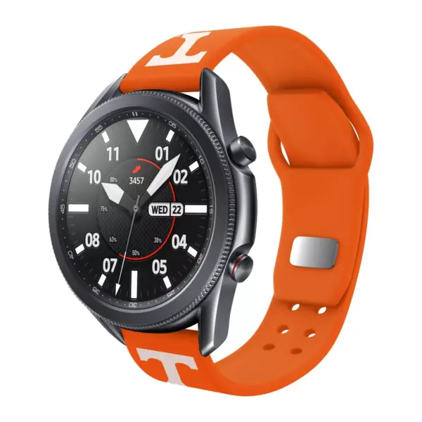 NCAA Tennesse Volunteers Samsung Watch Compatible Silicone Band - 22mm