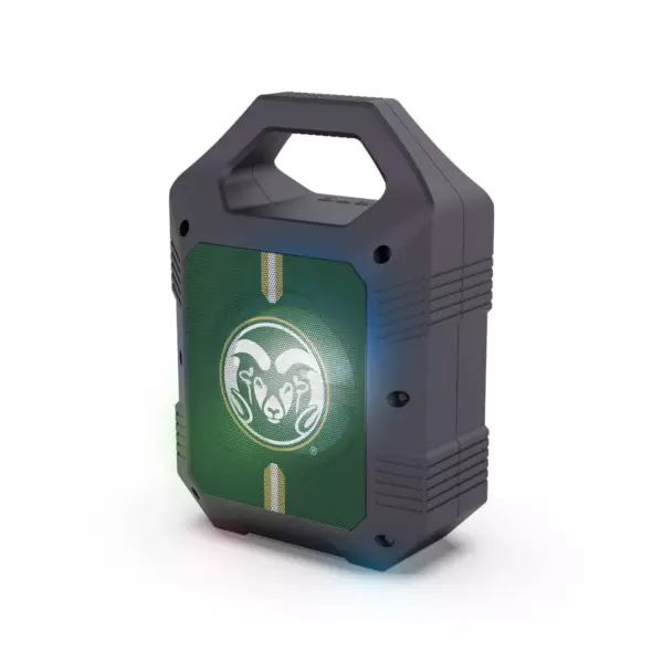 NCAA Colorado State Rams Bluetooth Speaker with LED Lights