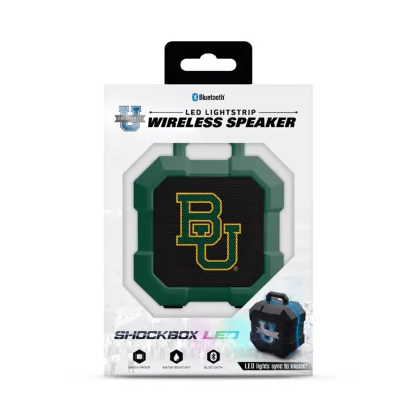 NCAA Baylor Bears LED ShockBox Bluetooth Speaker