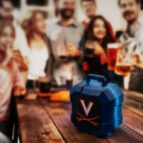 NCAA Virginia Cavaliers LED ShockBox Bluetooth Speaker