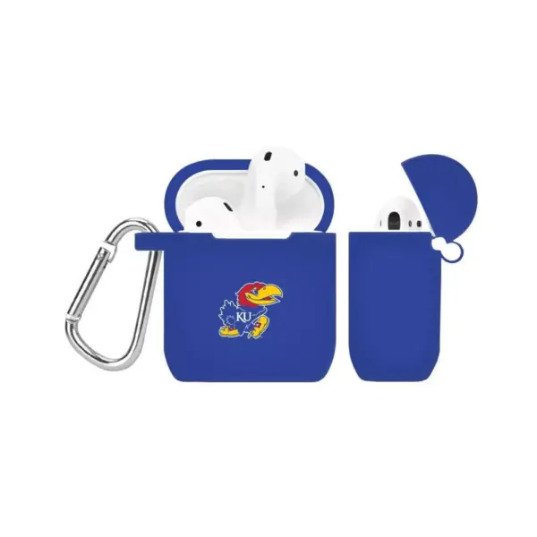 NCAA Kansas Jayhawks Silicone Cover for Apple AirPod Battery Case