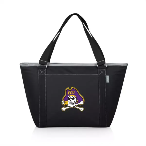 NCAA East Carolina Pirates Topanga Cooler Tote Bag Black - 19qt