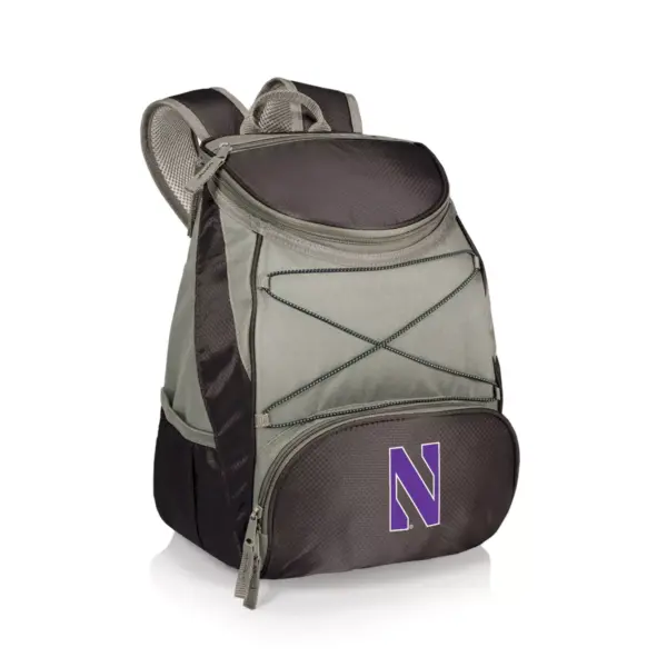 NCAA Northwestern Wildcats PTX Backpack Cooler - Black