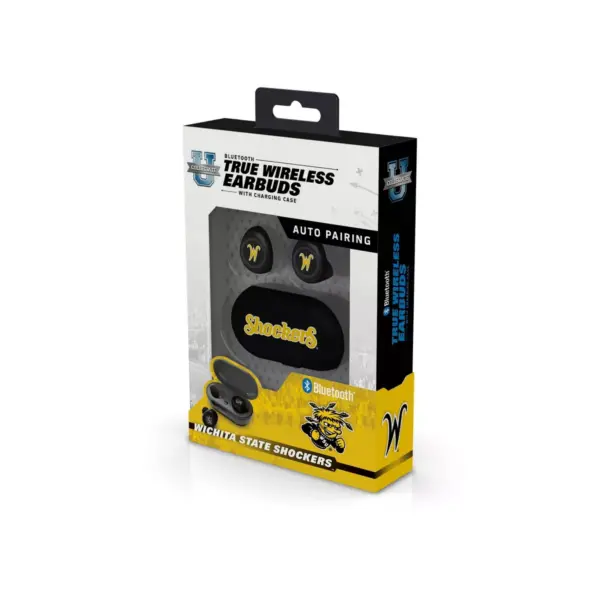 NCAA Wichita State Shockers True Wireless Bluetooth Earbuds