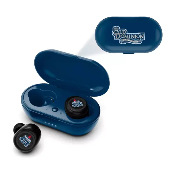 NCAA Old Dominion Monarchs True Wireless Bluetooth Earbuds