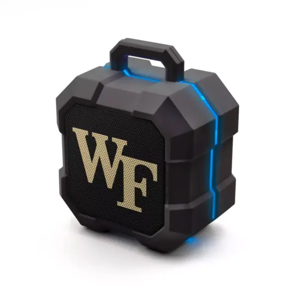 NCAA Wake Forest Demon Deacons LED ShockBox Bluetooth Speaker