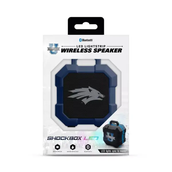 NCAA Nevada Wolf Pack LED ShockBox Bluetooth Speaker