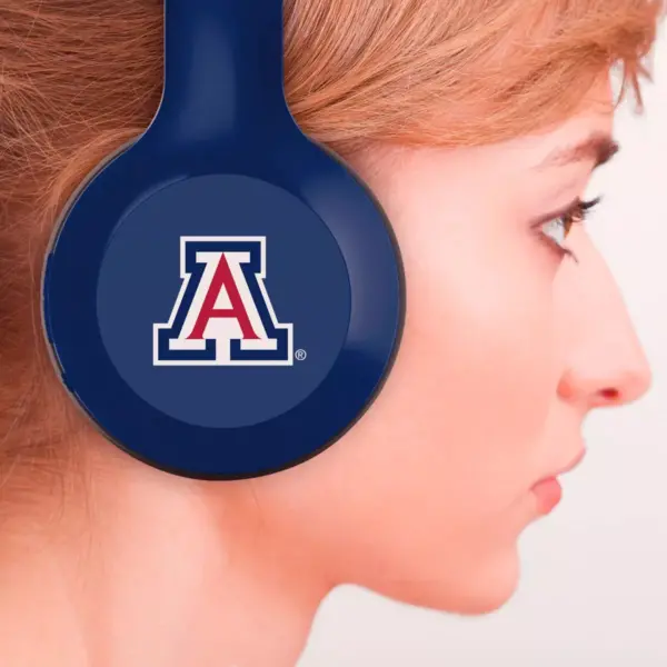 NCAA Arizona Wildcats Wireless Bluetooth Over-Ear Headphones