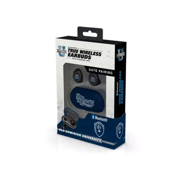 NCAA Old Dominion Monarchs True Wireless Bluetooth Earbuds