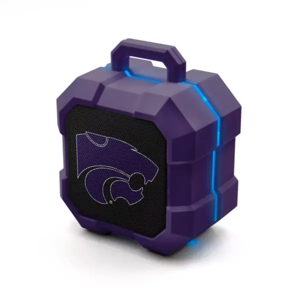 NCAA Kansas State Wildcats LED ShockBox Bluetooth Speaker