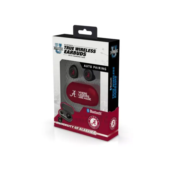 NCAA Alabama Crimson Tide True Wireless Earbuds