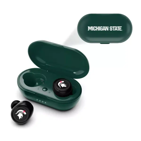 NCAA Michigan State Spartans True Wireless Earbuds