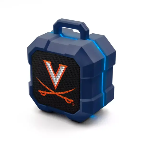 NCAA Virginia Cavaliers LED ShockBox Bluetooth Speaker